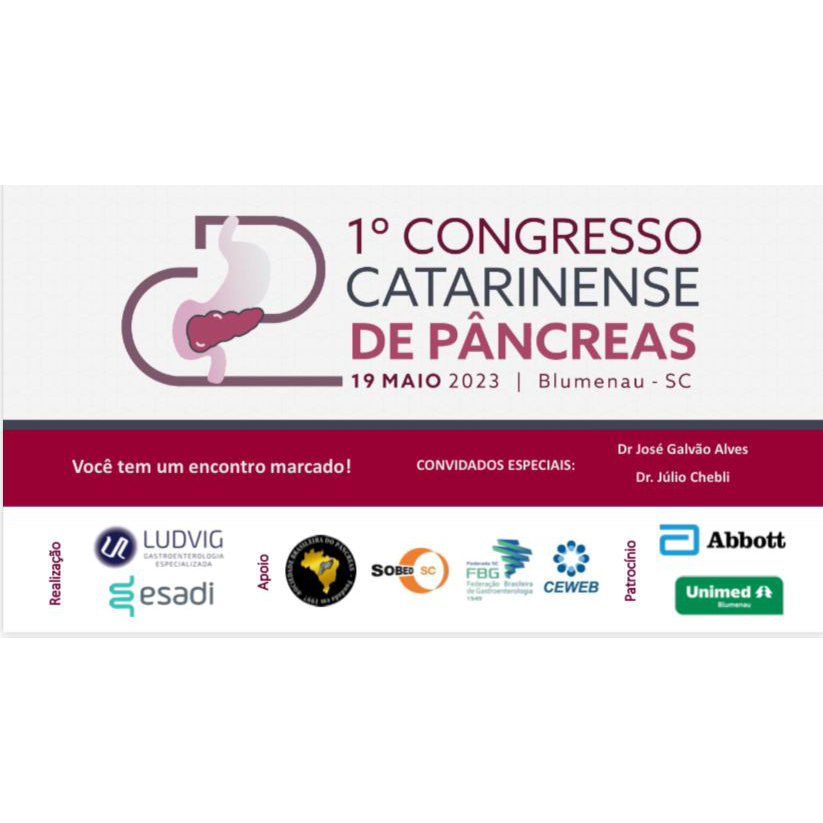 Primeiro Congresso Catarinense de P&acirc;ncreas.